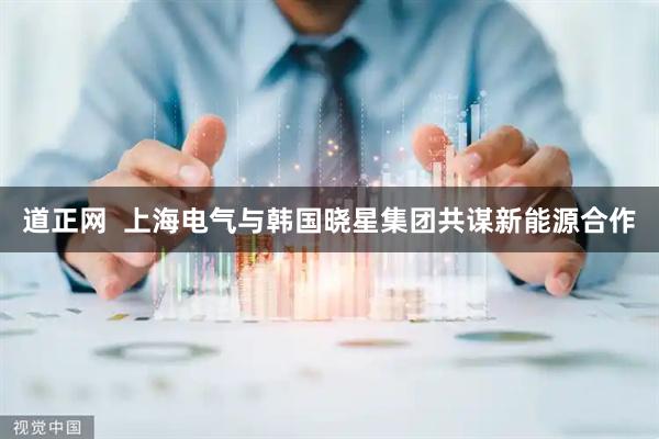 道正网  上海电气与韩国晓星集团共谋新能源合作